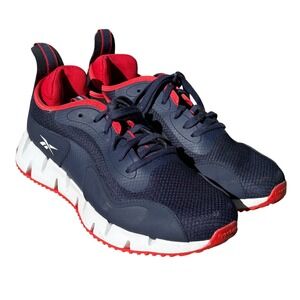 Reebok Men's Zig Dynamica‎ 'Vector Navy Red' Running Shoe Sneaker Training 11.5
